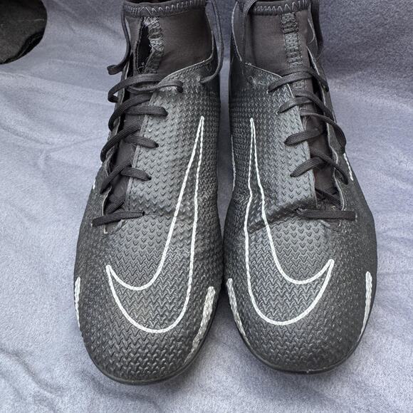 Nike Phantom GT‎ Soccer Cleats Shoes Mens 7.5 Black/White Football FG DC0819-007 main image 5